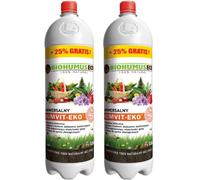Humus di lombrico liquido 2x 1,25L - concime organico universale per piante orto