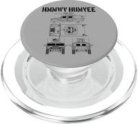 Humvee Schema di veicoli militare HMMWV Humvee PopSockets PopGrip per MagSafe