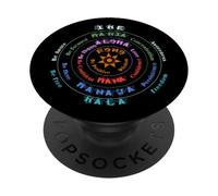 Huna Hawaiian Spiritual Symbols Mindset Saggezza Arte PopSockets PopGrip Adesivo