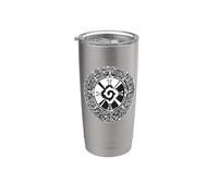 Hunab Ku Aztec Maya Calendario Simbolo Bicchiere termico in acciaio inox doppia parete