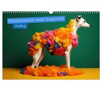 Hundemode vom Dogwalk (Wandkalender 2027 DIN A3 quer), CALVENDO Monatskalender