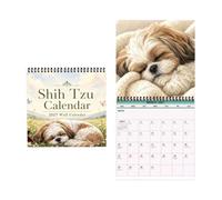Hundewandkalender | Wandkalender Mit Hunden 12-Monats-Arbeitszeitplaner