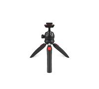 Hundnsney 1 PZ Multifunzionale Portatile Mini Supporto VLOG Live Stabilizzatore Treppiede con Clip per Telefono, Rosso