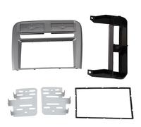 Hundnsney 2 Din Autoradio Fascia Fit per Grand Punto 2005-2009 Montaggio Dash Ruota Sinistra Installazione Trim Telaio Kit Steeo