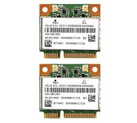 Hundnsney 2 x per AzureWave AW-NB097H AW-NB100H AW-NB126H AR3012 AR5B225 Mezza Mini scheda PCI-E WiFi BT4.0 WLAN