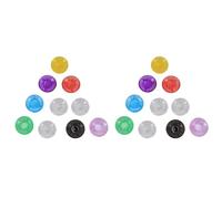 Hundnsney 20 Pezzi Chitarra Effetto Pedale Chiodo Cappuccio Amplificatori Colore Piede Interruttore Chitarra Pedale Pulsanti Protezione