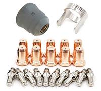Hundnsney 22 Pezzi IPT-60 PT-60 IPT-40 PT40 Torcia di Taglio al Plasma Supporto di Copertura Protettiva Elettrodo