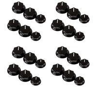 Hundnsney 24pcs Pulsante di Controllo Pulsanti di Controllo Audio Volume per Parti di Chitarra Elettrica