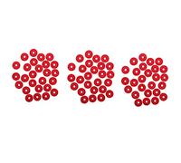 Hundnsney 270 Pezzi Guida Tastiera In Feltro Pianoforte Regolando Parti di Riparazione Punzoni (Rosso)