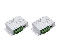 Hundnsney 2X Balun Video Passivo 4CH per Telecamere TVI CVI AHD CCTV Via Coppie Torcenti Balun Video UTP Trasmettitore-Ricevitore 4CH BNC a UTP RJ45