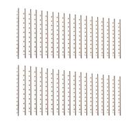 Hundnsney 38 pezzi chitarra classica 2,0 mm / 0,08 pollici rame set di fretwire per 36 pollici 38 pollici 39 pollici 19 accessori per chitarra