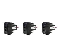 Hundnsney 3X Auto Doppio Caricatore USB 5V 2. Presa di Corrente USB Accessori Auto per Camion Stralis Hi-Way Eurocargo