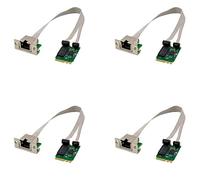 Hundnsney 4X M.2 One + E 2.5G 2.5G/1G/100M Scheda di rete M.2 Multi-Gigabit 8125B COM