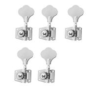 Hundnsney 5 pezzi arcaistici forni per chitarra con chiave di accordatura, colore nero, 1L4R, per 5 corde,