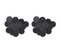 Hundnsney Confezione da 60 plettri per chitarra, manici antiscivolo, plettri per chitarra, autoadesivi, manici per chitarra bassa, uculele, mandolino banjo (maniglie singole)