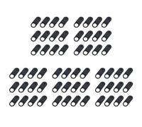 Hundnsney Copertura Webcam, Confezione da 60 diapositive per copertura della fotocamera web AU Design ultra sottile per computer portatile, PC, computer, pro - nero