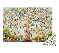 Hundred Birds Facing The Tree Puzzle Giochi 1000 Pezzi Regalo Per Amore E Amico Arte Animal Puzzle Adulti Foto 70x50cm/1000pcs