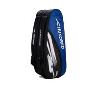 HUNDRED Cosmogear Badminton Kit-bag, Double Zipper, Bag with Front Zipper Pocket, Material: Polyester, Padded Back Straps, Easy-Carry Handle