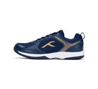 HUNDRED Court Star, Badminton Shoes Uomo, Navy Gold, 42 EU