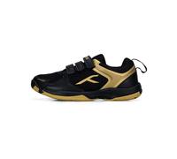 HUNDRED Court Star, Badminton Shoes Uomo, Black/Gold, 37 EU