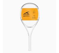 HUNDRED Zeta X Strung Tennis Racket with Full Cover | 9 Points Head Heavy | Color: White, Grip Size 2 (4 1/4 inches) | Unisex | Material: Graphite | 249 grams