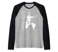 Hung Kuen Kung-Fu - Arte marziale tradizionale cinese Maglia con Maniche Raglan