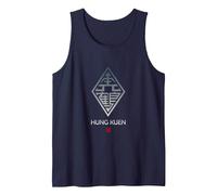 Hung Kuen Kung Fu Canotta, Uomo, Navy, L