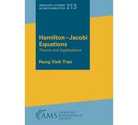 Hung Vinh Tran Hamilton-Jacobi Equations (Tascabile)
