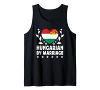 Hungarian by Marriage Hungarian Wife Husband Hungary Flag Canotta