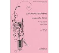 Hungarian Dances: No.17-21. Vol. 4. violin and piano.: Band 4