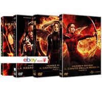 HUNGER GAMES - COLLEZIONE COMPLETA (4 DVD) Jennifer Lawrence, Josh Hutcherson