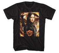 Hunger Games - Katniss Mockingjay Sfondo - Classici Americani - Nero Puro A