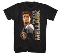 Hunger Games - Peeta Verticale Testo - American Classici - Solido Nero Adulto