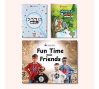 Hungry Brain Schede flash con parole visive per asilo, 600 flashcard di lettura con frasi di libri di storia, programma di lettura di 12 mesi, lettura precoce e vocabolario per bambini dai 3 anni in