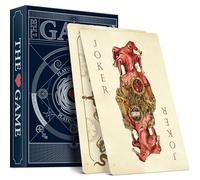 HUNGRY MINDS The Game Carte da Gioco a Tema - Mazzo da 54 Carte da Poker Professionali - Mazzo Standard Collezionabile - Gioco di Carte Vintage