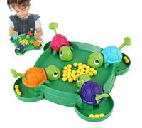 Hungry Turtle Board Game, Fun Educational Toy for Kids, Parent-Child Interactive Tabletop Game, 2 to 4 Player Party Game for Family, Preschool, Birthday Activities, 1 Set