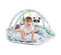 HunicandIU Baby Gym Play Mat, Ginnastica da Gioco per Ragazze, Matro di Sviluppo 'attività 'Istruzione sensoriale con Giocattoli, Pass Pavimenti per l'apprendimento precoce per strisciamento e Gioco,