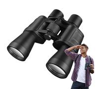 HunicandIU Binocolo per osservazione delle stelle, per adulti, binocolo con visione notturna, resistente agli urti, 20 x 50 HD, binocolo multiuso, leggero, per grandi distanze, binocolo per