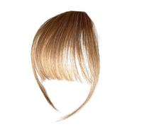 HunicandIU Clip per frangia di capelli umani, fermaglio per capelli con frangia ciuffo,Clip sulla fronte con veri capelli umani - Copre il diradamento dei capelli Indossare quotidianamente Posticci