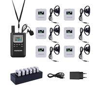 HUNICOM Wireless Tour Guide System: soluzioni guida professionali per gruppi con qualità del suono chiara, trasmissione stabile e durata della batteria forte