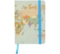 Hunky Dory Gifts, My Travels, Taccuino Da Viaggio Con Copertina Rigida Formato A