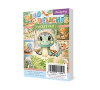 Hunkydory - Dino Delights Pocket Pad - POCKPAD187