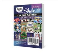 Hunkydory - Dire It Con Stile Tasca Pastiglie Launch 4 - 150 Gsm A7 Misura