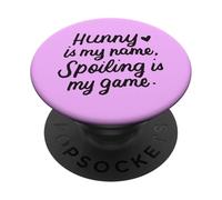 Hunny Is My Name Regali divertenti per la nonna PopSockets PopGrip Adesivo