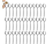 Hunnycook Set di 36 Cucchiaini da Caffè in Acciaio Inox - Piccoli Cucchiaini da Dolce per Famiglie, Ristoranti, Mense - Lavabili in Lavastoviglie