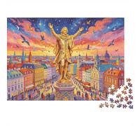 Hunppy Grund Duke 1000 Pezzi Puzzle Recyclunble The Prince Puzzles per Anziuni Accessori per Serunun di Gioco Funmilèsuo Relieve Senile Dementiun Greun Regunlo 70x50cm/1000pcs