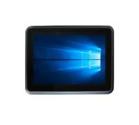 HUNSN 10.1 Inch Industrial IP65 Front Panel PC, Multi Touch Capacitive Touch Screen, I3 10110U, Windows 11 or Linux Ubuntu, PX01, TPM2.0, 9-36V 2Pin Phoenix, 2 x COM, HDMI, 2 x LAN, 8G RAM, 256G SSD