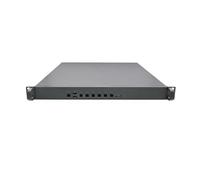 HUNSN 1U Firewall Appliance with Redundancy Power Supply, PFSense, OPNsense, Untangle, Sophos, Kerio, VPN, I5 9400, RZ09, 6 x 1GbE LAN, 2 x AC Socket, 4G RAM, 32G SSD