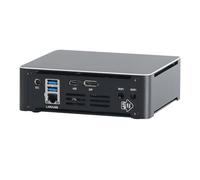 HUNSN 4K Mini PC, Desktop Computer, Server, I5 1340P 13420H, Windows 11 / Linux Ubuntu, BM21, Wi-Fi 6, BT 5.2, DP1.4a, HDMI2.1, 6 x USB, Type-C, Smart Fan, 0 RAM, 0 Storage, Barebone No System