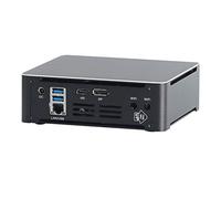 HUNSN 4K Mini PC, Desktop Computer, Server, Quad Core I7 7700HQ 7820HK 7820HQ, Windows 11 or Linux Ubuntu, BM21b, Wi-Fi 6, BT 5.2, DP, HDMI, 6 x USB3.0, Type-C, LAN, Smart Fan, 16G RAM, 256G SSD